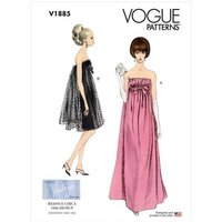 H-Erzmade Kreativset Vogue® Papierschnittmuster Damen - Abendkleid - V1 von H-Erzmade