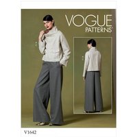 H-Erzmade Kreativset Vogue® Patterns Papierschnittmuster Pullover&Hose von H-Erzmade
