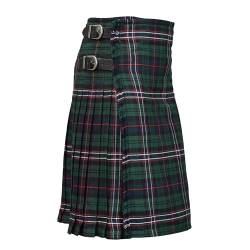 Highland Redstone Schottischer Herren-Kilt, Tartan-Kilt, schottischer P.V, 8 Yard Kilt (Scottish National, 30-32) von H HIGHLAND REDSTONE