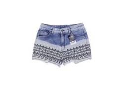 H&M Damen Shorts, blau von H&M