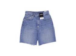 H&M Damen Shorts, blau von H&M