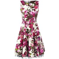 H&R London - Rockabilly Kleid knielang - Audrey 50's - XS bis 6XL - für Damen - Größe 4XL - multicolor von H&R London