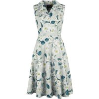 H&R London - Rockabilly Kleid knielang - Drew Floral Swing Dress - XS bis 4XL - für Damen - Größe 3XL - multicolor von H&R London