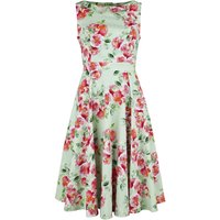 H&R London - Rockabilly Kleid knielang - Marissa Floral Swing Dress - XS bis 4XL - für Damen - Größe XS - multicolor von H&R London