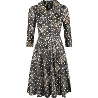 H&R London - Rockabilly Kleid knielang - XS bis 4XL - für Damen - Größe 3XL - multicolor von H&R London