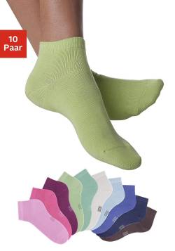 Große Größen: Kurzsocken, pastell, Gr.35/38 von H.I.S EM LBG