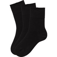Große Größen: Socken, 3xschwarz, Gr.35/38-43/46 von H.I.S EM LBG
