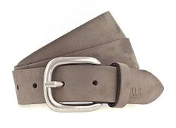 H.I.S 30mm Leather Belt W100 Taupe von H.I.S
