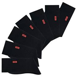 H.I.S HIS, 7 Paar Herren Socken für Freizeit und Business, (39/42, 7 x schwarz) von H.I.S