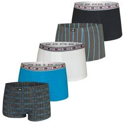 H.I.S Herren Boxershorts Hipster 5er Pack, farblich sotiert (XXL(8)) von H.I.S