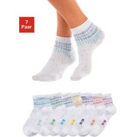 H.I.S Kurzsocken (Set, 7-Paar) mit Pünktchen Muster von H.I.S