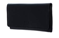 H.I.S Wallet with Flap Black von H.I.S