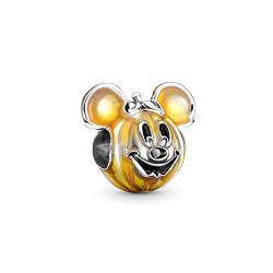 H.ZHENYUE Jewellery Gold Mouse Charm Beads for Bracelets,925 Sterling silver,Christmas,Halloween,Birthday,Valentine's Day,Mother's Day,Gifts for Women,Wife,Girl von H.ZHENYUE