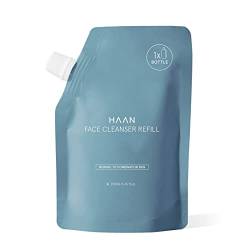 HAAN - Morning Glory Gesichtsreiniger | Tägliches Gesichtswaschmittel für normale bis Mischhaut mit Hyaluron | 200 ml Nachfüllungr und vegan von HAAN