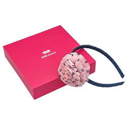 HAARallerliebst Haar Reif (Tüll mit Punkten | rosa blau) für Mädchen inkl. Schachtel zur Aufbewahrung von HAARallerliebst