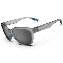Sonnenbrille für Herren, polarisiert, für Herren und Damen, ultraleicht, unzerbrechlich, TR90-Rahmen, UV-Schutz, Brillen zum Fahren, Angeln, Laufen, matt, klar, grau und grau von HAAYOT
