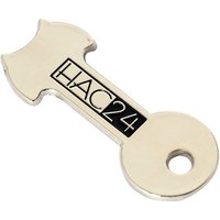 HAC24 Schlüsselanhänger Einkaufswagenchip Einkaufswagen Löser Einkaufchip Abziehbarer Einkaufswagenlöser (1-tlg), Metall, Löst Einkaufswägen ohne Münze oder Chip von HAC24