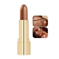 3D Facial Shaping Contour Highlighting Stick, Integrated Cream Makeup Stick For Contour & Highlighter, Portable Highlighter Stick, Highly Pigmented Shimmer Highlighter, For All Skin Tones (3#) von HADAVAKA