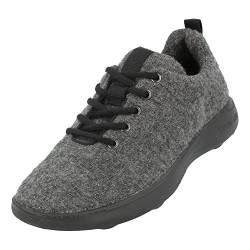 HAFLINGER Wool Sneaker Everyday Anthrazit, Gr. 39 von HAFLINGER