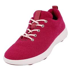 HAFLINGER Wool Sneaker Everyday Fuchsia, Gr. 38 von HAFLINGER