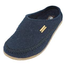 Haflinger Blizzard Credo, Pantoffeln, Unisex-Erwachsene, Filz aus reiner Wolle, Lau Apitän 79, 39 EU von HAFLINGER