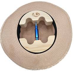 Haibeir Hut-Stretcher, Hut-Dehner, Hutspanner verstellbar, robust, einfach zu verwenden, Größen: 17 cm bis 22.5 cm blau von HAIBEIR