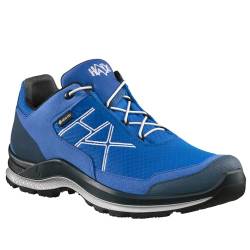 HAIX Black Eagle Adventure 3.0 GTX low/azure-silver: Auf leichtem Fuß in frischen Farben und neuem Design.. UK 8.0 / EU 42 von HAIX