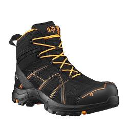 HAIX Black Eagle Safety 40.1 mid/Black-orange: Für optimale Sicherheit vom Zeh bis über den Knöchel. Dein Black Eagle Safety 40.1 mid.. UK 10.5 / EU 45.5 von HAIX