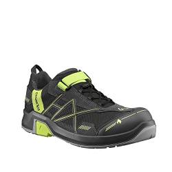 HAIX CONNEXIS Safety T S1P Low/Grey-Citrus: Du willst fit Sein im Job. Dein Indoor-Schuh CONNEXIS Safety Low kann mehr als nur sicher.. UK 9.0 / EU 43.5 von HAIX