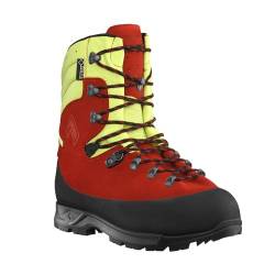 HAIX Protector Forest 2.1 GTX red-Yellow: Dein zuverlässiger Begleiter im Wald: Der Protector Forest 2.1 GTX mit Schnittschutz.. UK 8.5 / EU 43 von HAIX