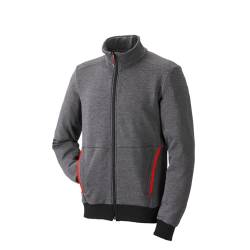 HAIX life21 Fleece Jacket grey: Stylischer Begleiter an kalten Tagen. Deine life21 Fleece Jacket wärmt Dich zuverlässig.. L von HAIX