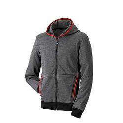 HAIX life21 Hoodie Grey: Funktionalität für jedes Wetter. Dein life21 Fleece Hoodie wärmt Dich im modernen Look.. L von HAIX