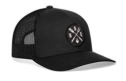HAKA State X Series Trucker Hat Mesh Outdoor Hut für Herren & Damen Verstellbar Snapback Baseball Cap Golf Hat, Bbq, Einheitsgröße von HAKA