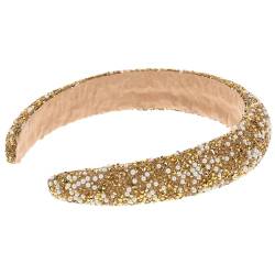 HAKIDZEL Haarschmuck Haargummis Haarbänder Stirnband Haardekorationen Für Frauen Haar-Accessoires Haar-Styling-Werkzeuge Für Frauen Mode Miss-Füllung Baumwolle Dekorieren Haarband von HAKIDZEL