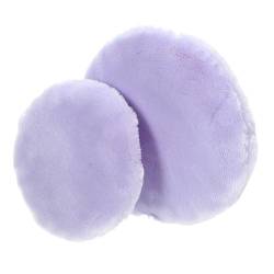 HAKIDZEL Make-up-Puff 2 Stk Schönheitspuff Puderquasten Für Gesichtspuder Kleiner n Make-up-puffs Für Frauen Puderquaste Für Damen Doppelseitig Baumwolle Fräulein Loses Pulver Violett von HAKIDZEL