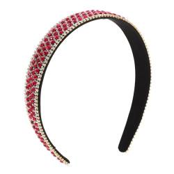 HAKIDZEL Strass-stirnband Strass-haarschmuck Breites Stirnband Für Damen Haarstirnbänder Für Damen Haarstyling-tools Für Frauen Haarband Modische Werkzeug Strasssteine Fräulein Breitseite von HAKIDZEL