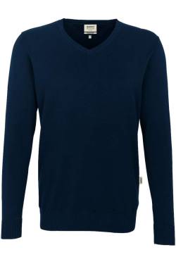 HAKRO 143 Regular Fit Pullover nachtblau, Einfarbig von HAKRO