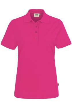 HAKRO 216 Regular Fit Damen Poloshirt magenta, Einfarbig von HAKRO