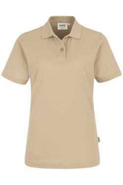 HAKRO 224 Regular Fit Damen Poloshirt sand, Einfarbig von HAKRO