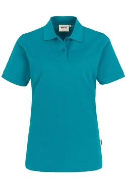 HAKRO 224 Regular Fit Damen Poloshirt smaragd, Einfarbig von HAKRO