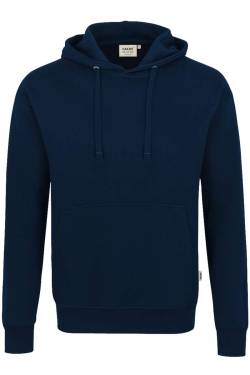 HAKRO 601 Comfort Fit Kapuzen Sweatshirt nachtblau, Einfarbig von HAKRO