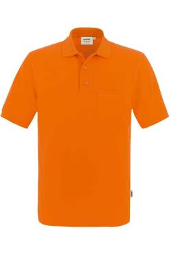 HAKRO 812 Comfort Fit Poloshirt Kurzarm orange von HAKRO