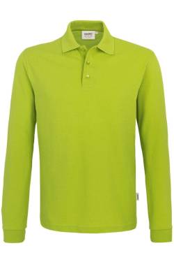 HAKRO 815 Comfort Fit Longsleeve Poloshirt kiwi, Einfarbig von HAKRO