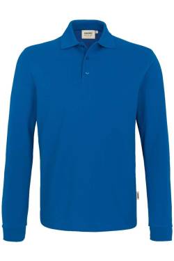 HAKRO 815 Comfort Fit Longsleeve Poloshirt royal, Einfarbig von HAKRO