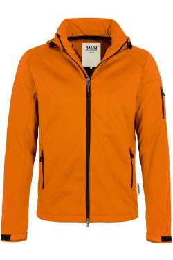 HAKRO 848 Regular Fit Softshelljacke orange, Einfarbig von HAKRO