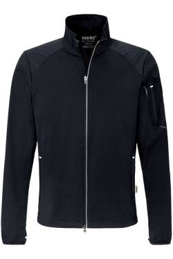 HAKRO 856 Regular Fit Softshelljacke schwarz, Einfarbig von HAKRO