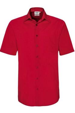 HAKRO Comfort Fit Hemd Kurzarm rot von HAKRO