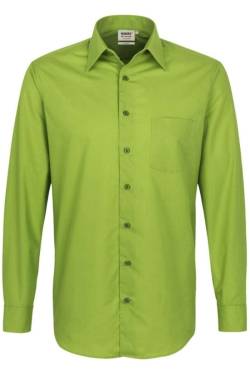 HAKRO Comfort Fit Hemd kiwi, Einfarbig von HAKRO