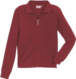 HAKRO Damen Casual Sweatjacke - 227 - weinrot - Größe: L von HAKRO