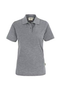 HAKRO Damen Polo-Shirt „Top“ 224 - grau meliert - Größe: XXL von HAKRO